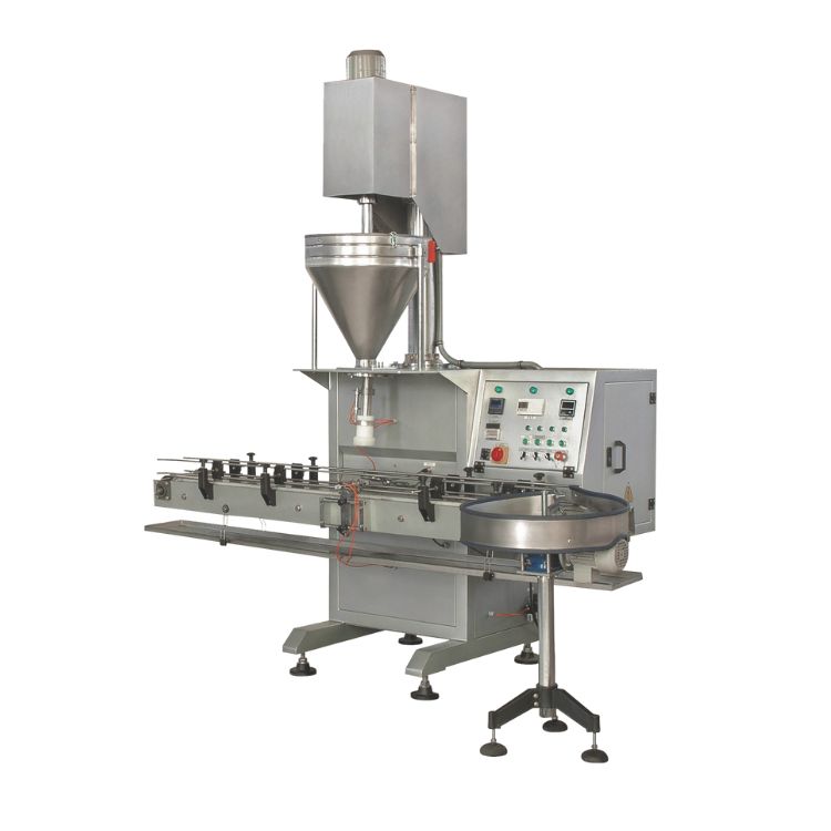 دستگاه قوطی پرکن پودری (ریلی) مدلSM-911 دستگاه قوطی پرکن پودری (ریلی)